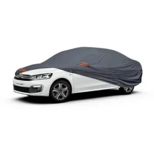 cobertor pesado impermeable para auto gris