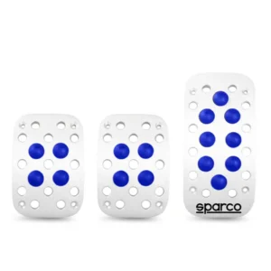 set pedales aluminio con jebe sparco