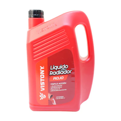 liquido para radiador galón rojo vistony liquido para radiador galón rojo vistony