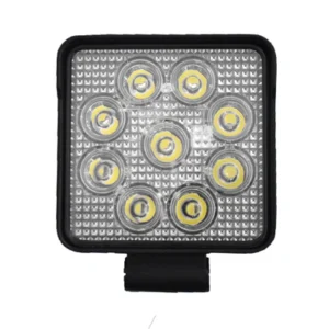 faro de trabajo cuadrado 09 led 12 24v (357103002) hella