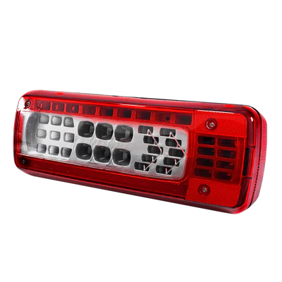 faro posterior modelo volvo fm bicolor con luz de placa 12v/24v hb faro posterior modelo volvo fm bicolor con luz de placa 12v/24v hb