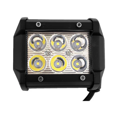 faro de trabajo, barra luz 06 led 12 36v 18w faro de trabajo, barra luz 06 led 12 36v 18w