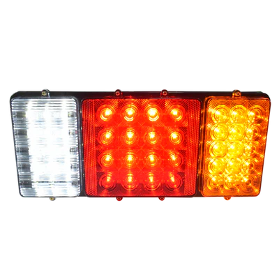faro posterior universal pesado luz led ambar, rojo y blanco 12/24v sd2003a faro posterior universal pesado luz led ambar, rojo y blanco 12/24v sd2003a