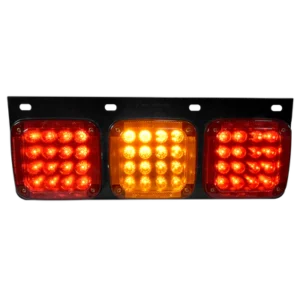 faro posterior base pvc universal luz led tricolor 12/24v sd 2017