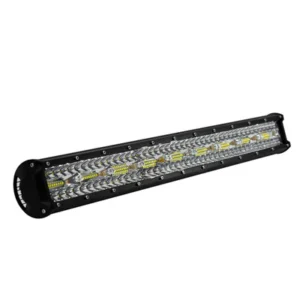 faro de trabajo barra recta 64cm 540w luz led dual + flash blanco/amarillo lf 540w