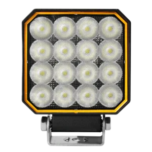 faro de trabajo cuadrado 16 led luz blanca gpc