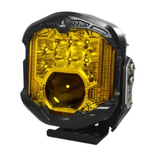 faro alta potencia lupa 7" 95w off road amarillo contorno ambar gpc