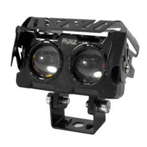 faro de trabajo 2 luz led lupas 30w dual blanco y amarillo prunuz
