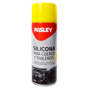 silicona para tablero vehículos y cueros spray 450ml pasley