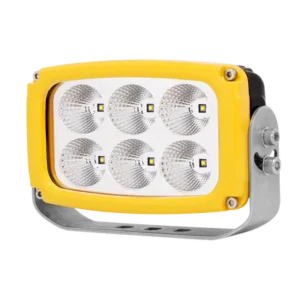 faro de trabajo 3.5" pesado 6 led ovalado luz blanca aguz