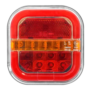 faro posterior ovalado modelo escudo tricolor 12v/24v hb