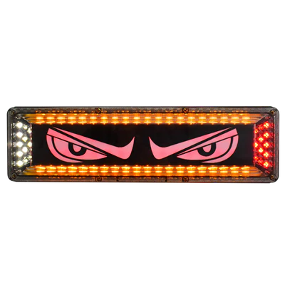 faro posterior modelo devil’s eyes tricolor 12v/24v hb faro posterior modelo devil’s eyes tricolor 12v/24v hb