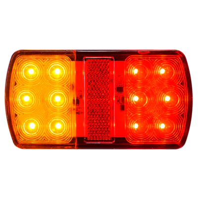 faro posterior pequeño ovalado 12 led bicolor 12v/24v hb faro posterior pequeño ovalado 12 led bicolor 12v/24v hb