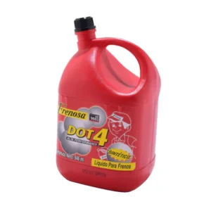 liquido de freno dot4 1/4 galón rojo frenosa
