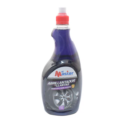 abrillantador de llantas 500ml master abrillantador de llantas 500ml master