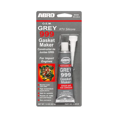 silicona gris 999 blister 85g abro silicona gris 999 blister 85g abro