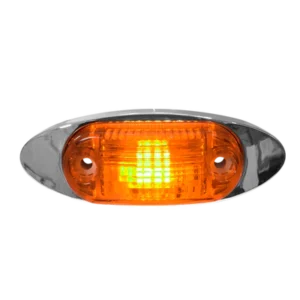 faro lateral cromado 12 24v 3 led shiliduo